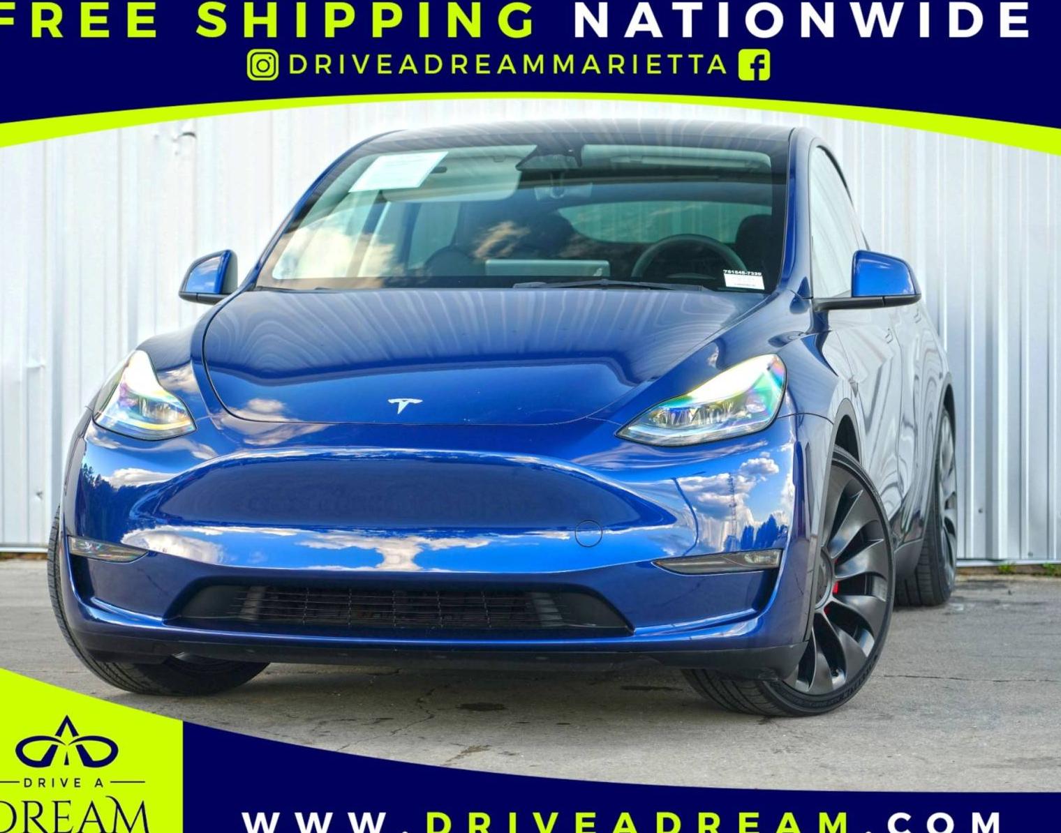 TESLA MODEL Y 2023 7SAYGDEF7PF751548 image
